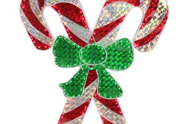 Candy cane decor outdoor