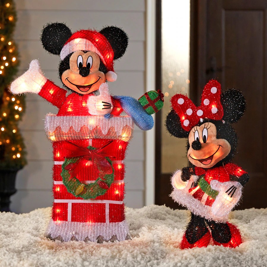 Disney christmas outdoor decor