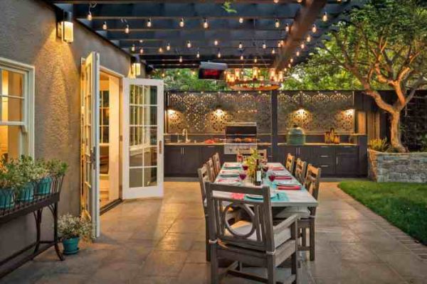 Outdoor dining decor ideas