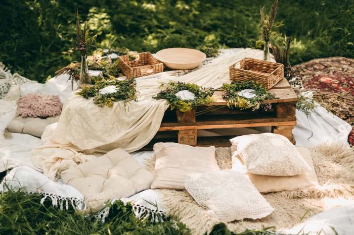 Outdoor decor ideas for parties