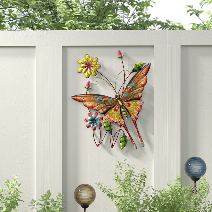 Cheap outdoor wall decor