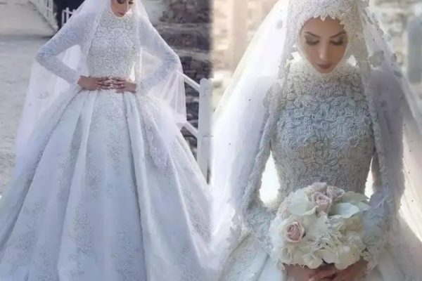 Islamic wedding dress for women