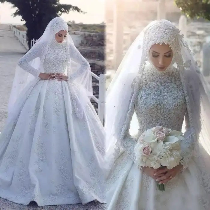 Islamic wedding dress for women