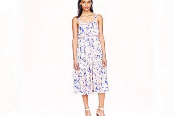 Jcrew wedding dress silk