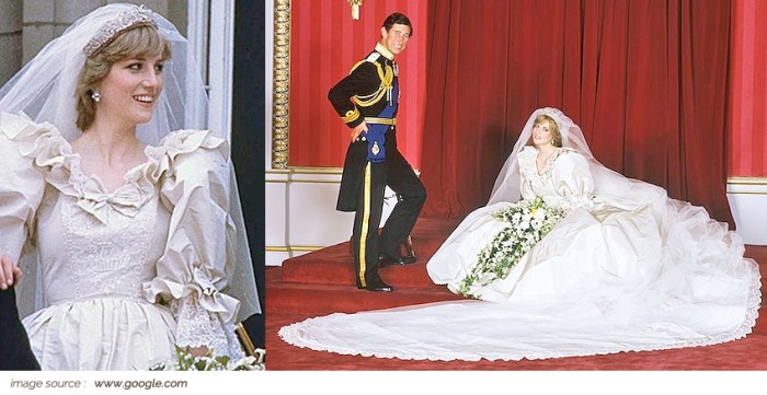 Lady spencer wedding dress