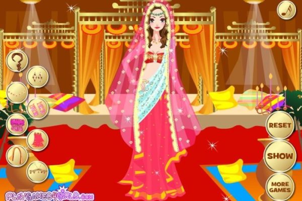 Indian wedding dresses games